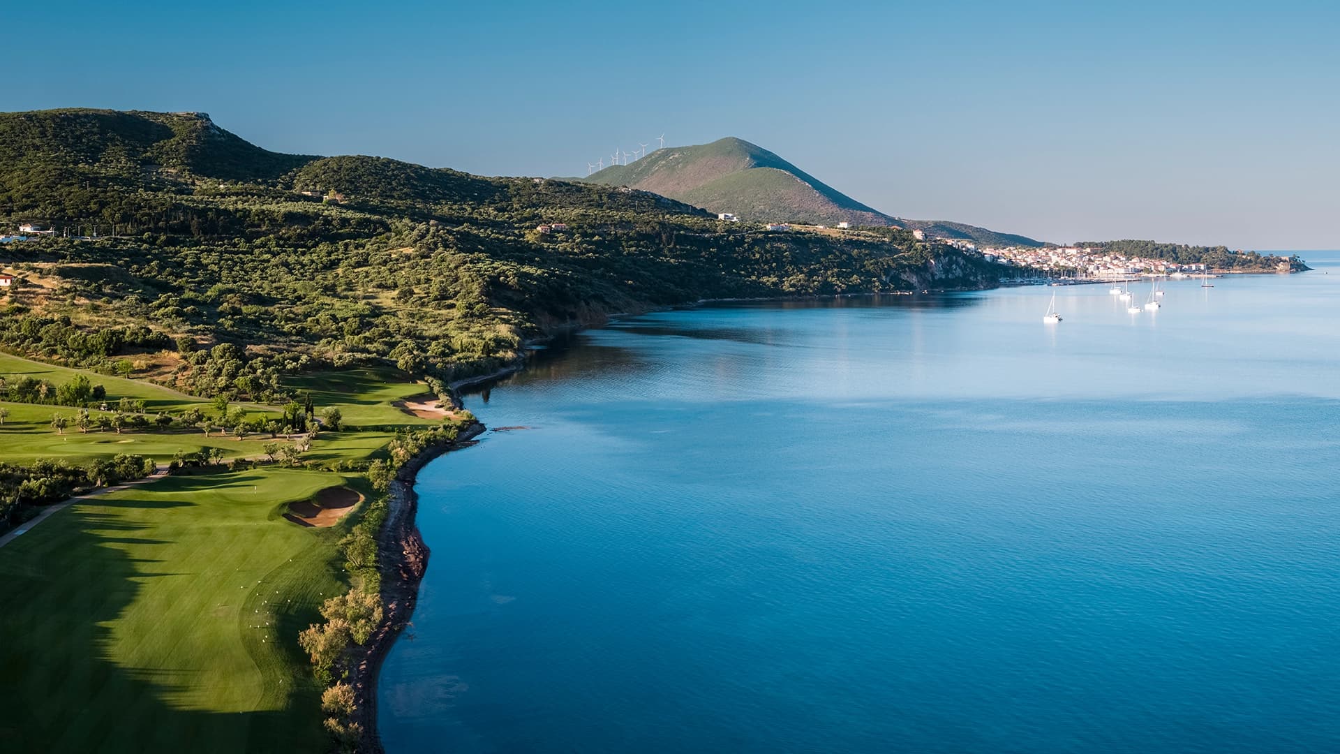 Golf clinic destination: Costa Navarino, Greece